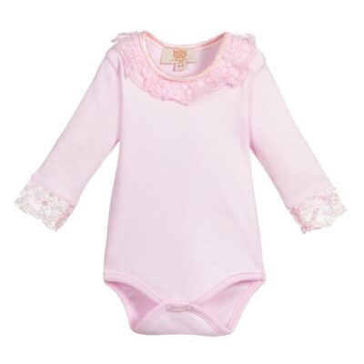 Caramelo Long Sleeve Lace Bodysuit