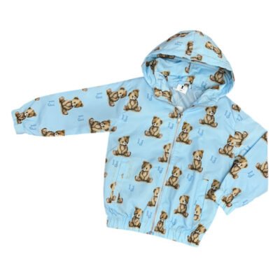 Arlo The Bear Blue Raincoat