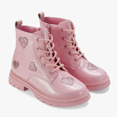 A-Dee Preorder Pink Heart Boots
