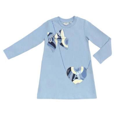 A-Dee Blue Handbag Dress