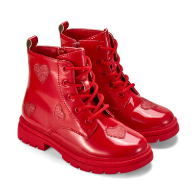 A-Dee Red Heart Boots