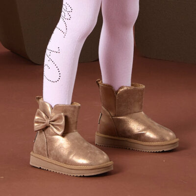 A-Dee Bronze Bowtiful Boots