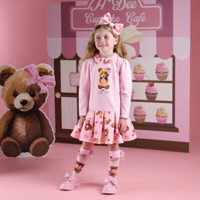 A-Dee Preorder Bear Print Dress