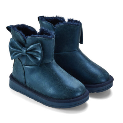 A-Dee Navy Bowtiful Boots