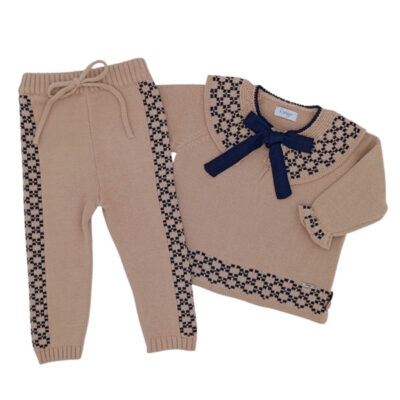 Rahigo Preorder Camel & Navy Tracksuit