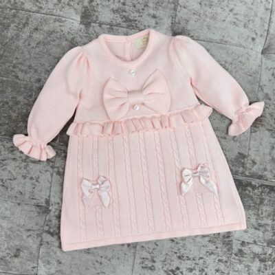 Caramelo Pink Knit Dress