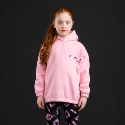 Bonini Pink Oversized Hoodie