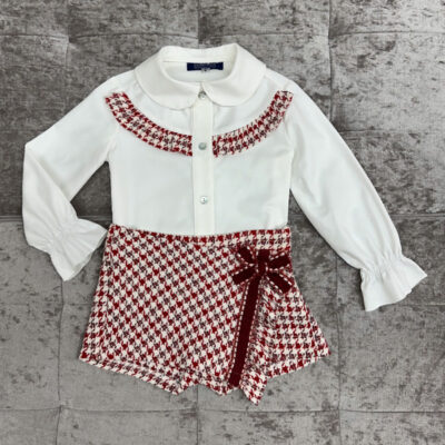 Basmarti Dogtooth Skort Set