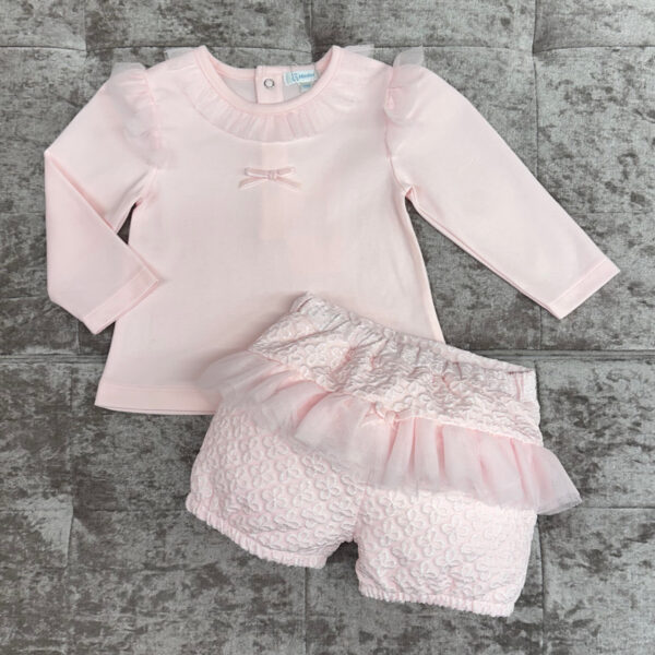 Mintini Pink Short Set - Image 2