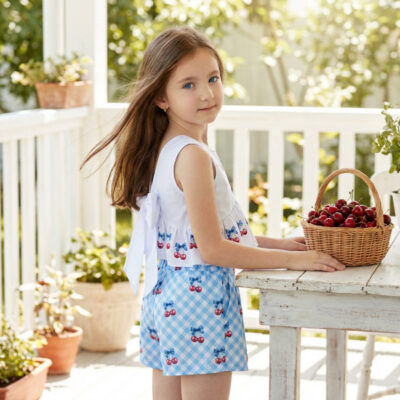 Be Chic Preorder Cherry Short Set