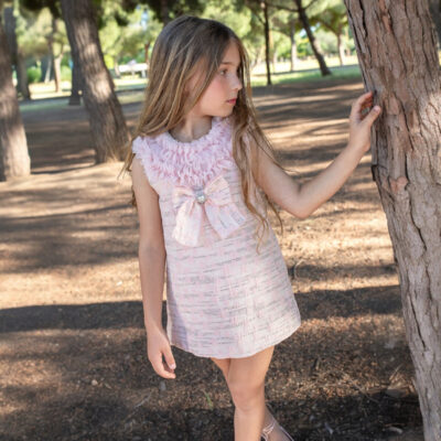 Naxos Preorder Pink Tulle A-Line Dress