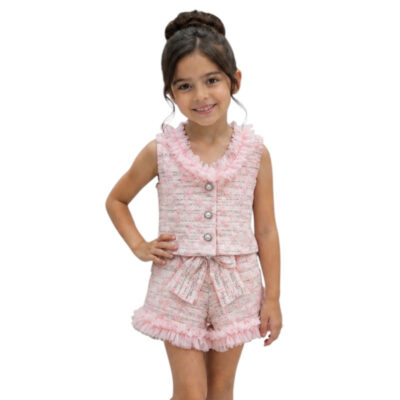 Naxos Pink Tulle Short Set