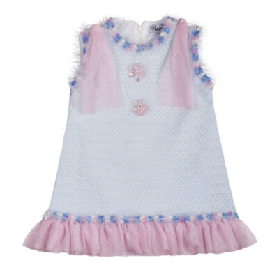 Naxos Blue & Pink Tulle Dress