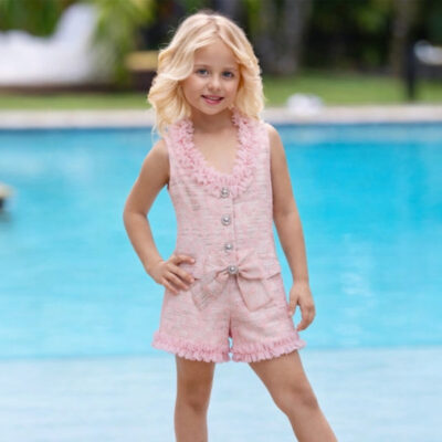 Naxos Preorder Pink Tulle Short Set