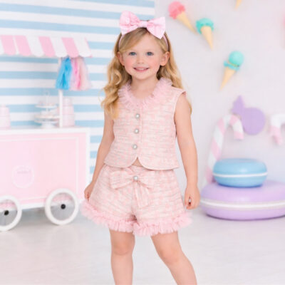 Naxos Pink Tulle Short Set