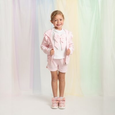 Caramelo Bow Tracksuit, Pink