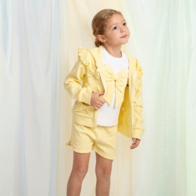 Caramelo Bow Tracksuit, Lemon