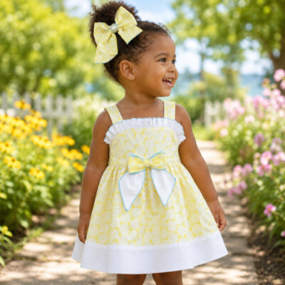 Naxos Lemon & Blue Sun Dress