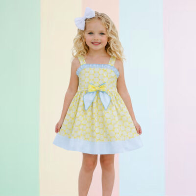 Naxos Lemon & Blue Sun Dress