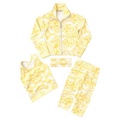 Dolce 4 Piece Active Set, Lemon