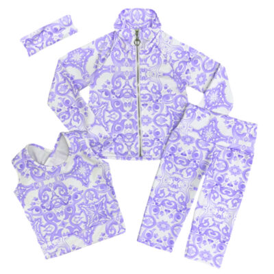 Dolce 4 Piece Active Set, Lilac