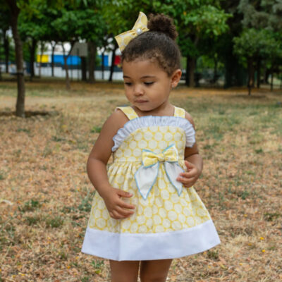 Naxos Lemon & Blue Sun Dress