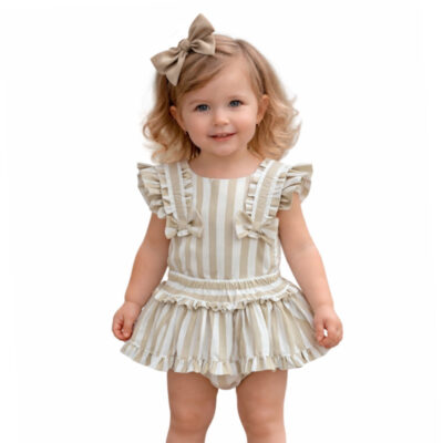 Rahigo Stripe Jam Pants Set