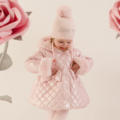 Little-A Preorder Pink Dolly Coat
