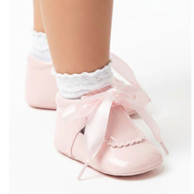 Pink Soft Sole Booties