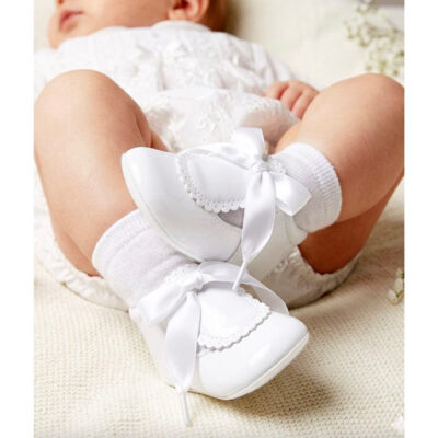 White Soft Sole Booties