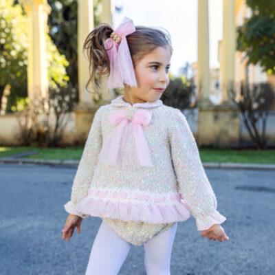 Naxos Preorder Pastel Tweed Dress Set