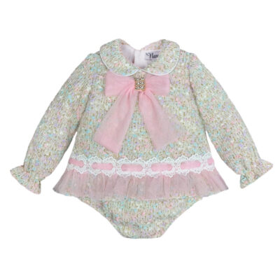 Naxos Pastel Tweed Dress Set
