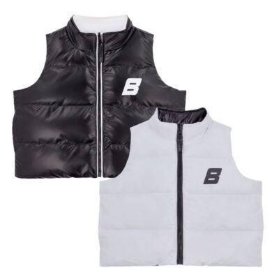Bonini Preorder Revive Reversible Gilet, Black & White