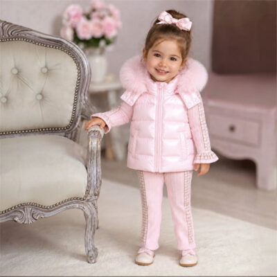 Preorder Fur Gilet, Pink