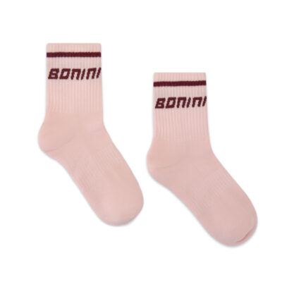 Bonini Preorder Revive Sports Socks, Pink & Burgundy