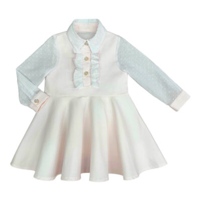Lor Miral Pink Shirt Dress