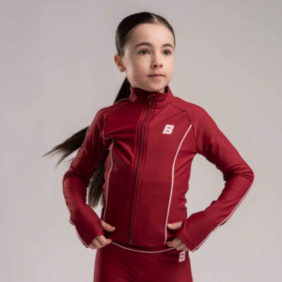 Bonini Revive Sports Jacket, Burgundy & Pink